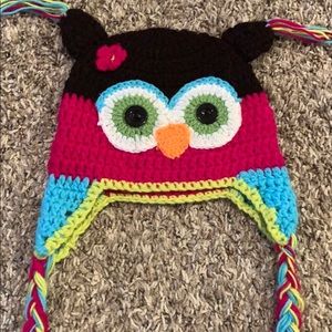 Owl hat. Handmade